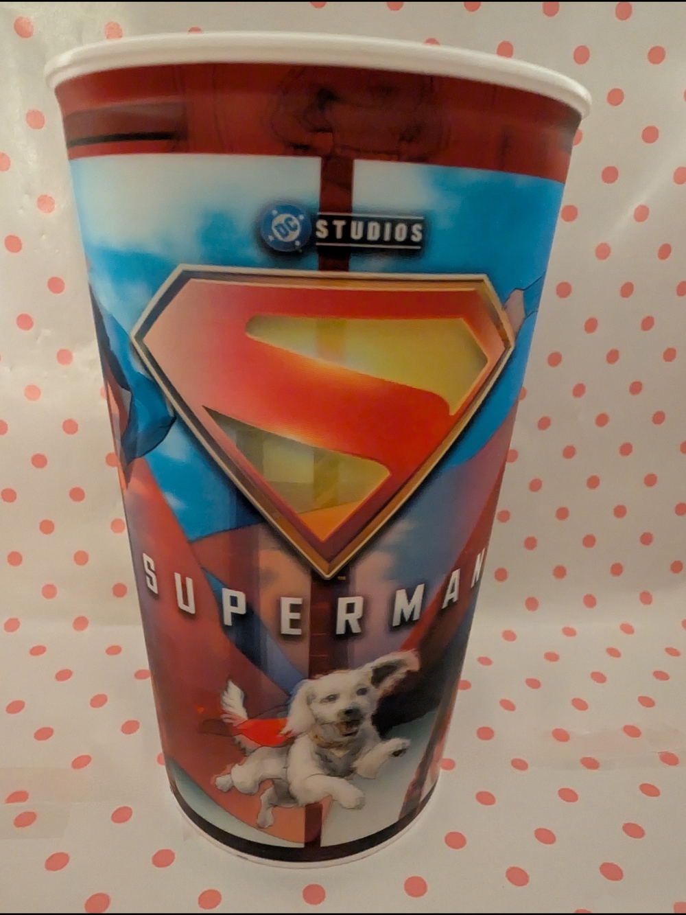 DC Superman Holographic Cup